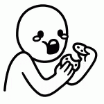 Stress Eating Because Of Emotional Damage Meme GIF