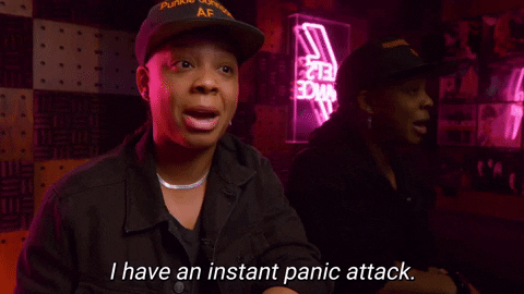 Stress Panic Attack Punkie Johnson GIF