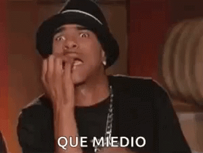 Stressed Guy Nail Biter GIF