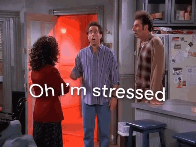 Stressed Jerry Seinfeld Gif GIF