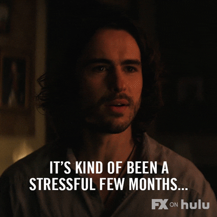 Stressed Out I'm Fine Fx GIF