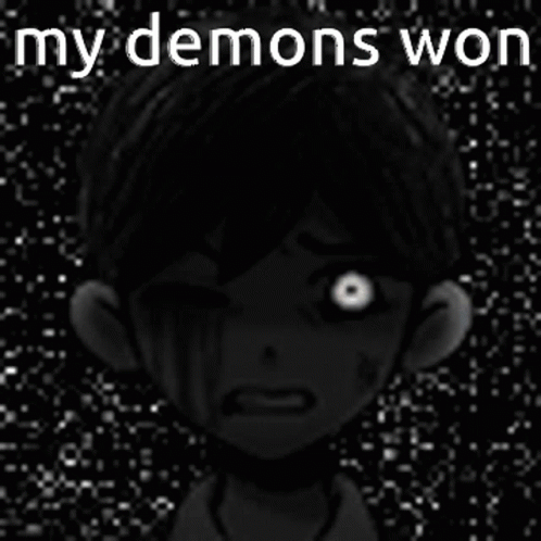 Stressed Out Omori Demons Won GIF