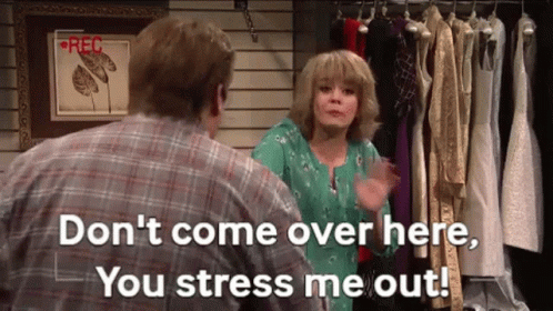 Stressing Saturday Night Live GIF