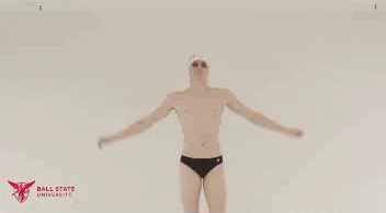 Stretching Arms Swimmer GIF