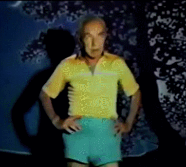 Stretching Hips Swaying GIF