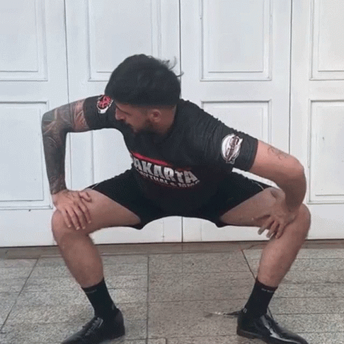 Stretching Warm Up GIF