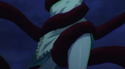 Strike The Blood Anime Tentacle Scene GIF