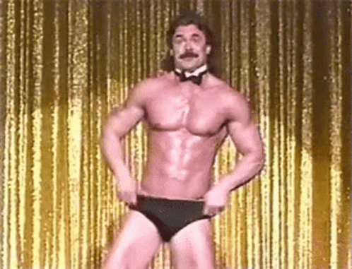 Strip Tease Rick Rude Dancing GIF