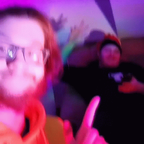 Strobe Light Colorful Party Wave GIF