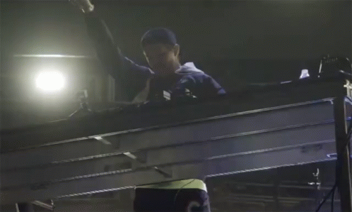 Strobe Light Dj Mixing Stage GIF