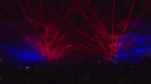 Strobe Light Flashing Concert GIF