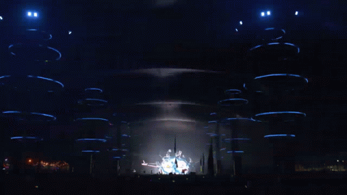 Strobe Light Flashing Green Stage GIF