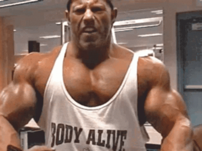 Strong And Big Arms Flex GIF