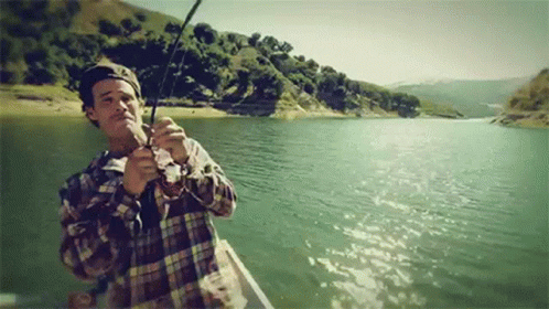 Strong Boat Fishing GIF