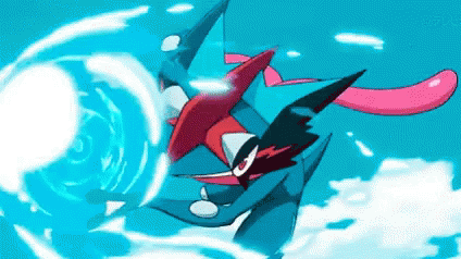 Strong Power Greninja GIF