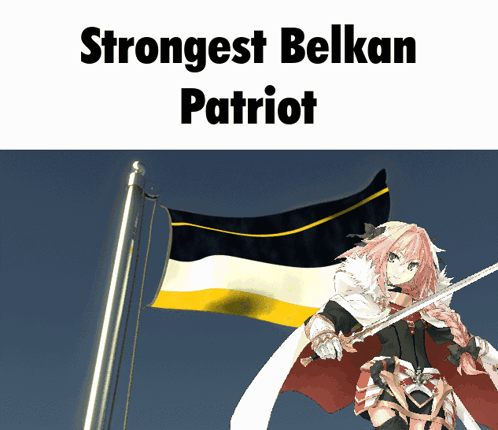 Strongest Astolfo Patriot GIF