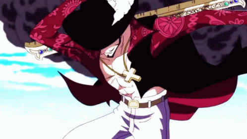 Strongest Sword Mihawk GIF