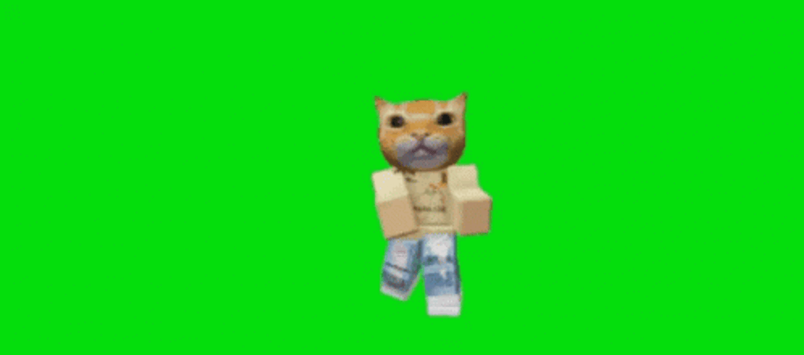Stronk Cat Default Dance GIF