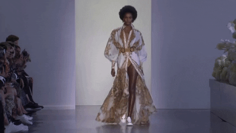 Strut Fashion Week Runway GIF