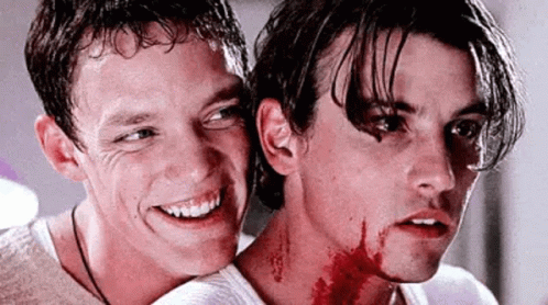 Stu Macher Blood GIF