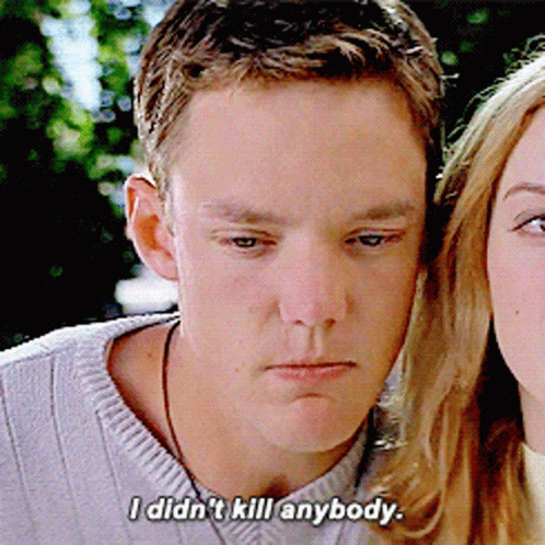 Stu Macher Didn't Kill Anybody GIF