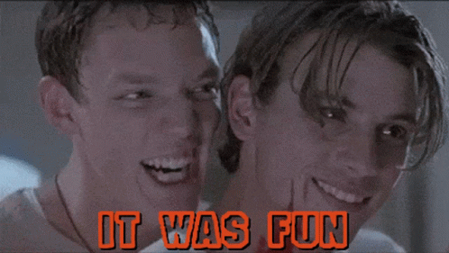 Stu Macher It Was Fun GIF