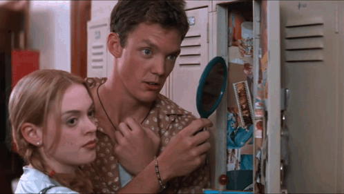 Stu Macher Lollipop Locker Scene GIF