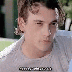 Stu Macher Nobody Said You Did GIF