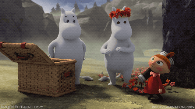 Stubborn Moominvalley Scene GIF