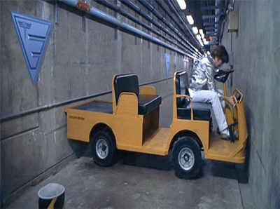 Stuck Utility Car Parallel Parking GIF