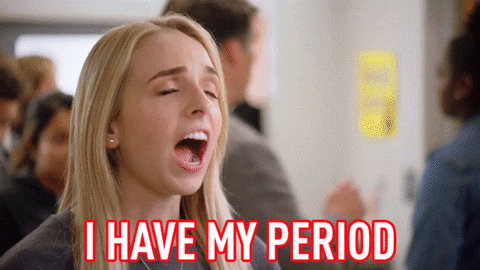 Student Accidentally Broadcasts Her Period GIF