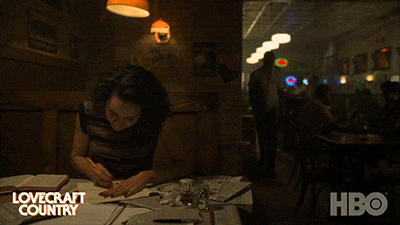 Studying For Bar Exam Lovecraft Country Letita Lewis GIF