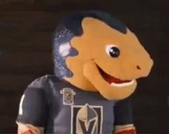 Stuffed Animal In M Jersey Smiling GIF