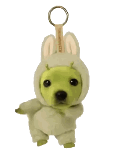 Stuffed Animal Keychain The Monster
