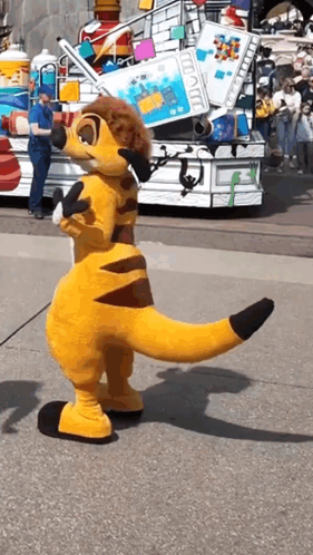 Stuffed Animal Lion King Costume