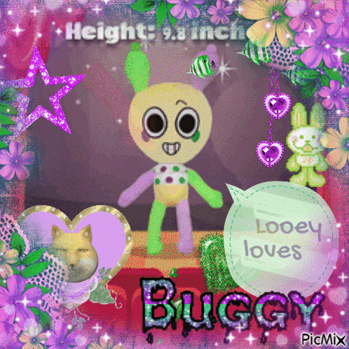 Stuffed Animal Saying Buggy GIF