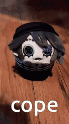 Stuffed Animal Saying Cope