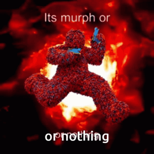 Stuffed Animal Saying Its Murph Or Opnothing
