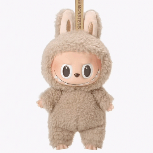 Stuffed Animal with Man's Face Saying Monsters