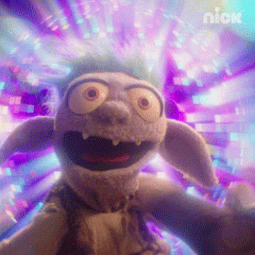 Stuffed Animal With Nick Logo GIF