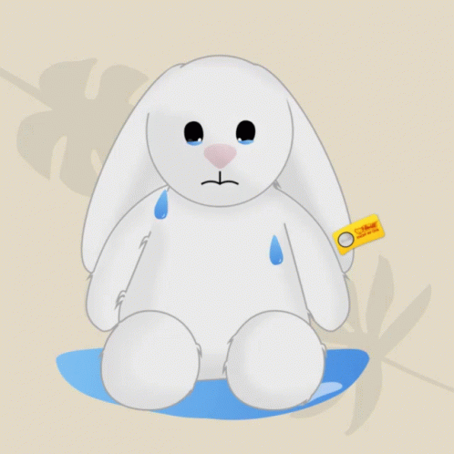 Stuffed Animal With Yellow Steiff Tag GIF
