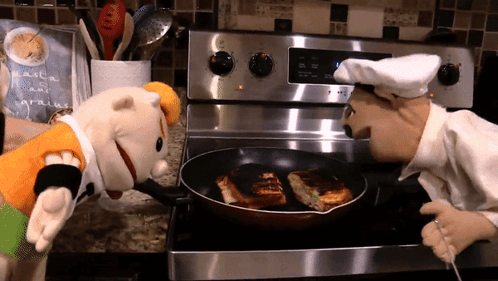 Stuffed Animals Cooking Chef