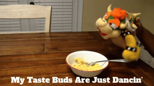 Stuffed Bowser Cereal My Taste Buds Dancin