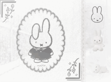 Stuffed Bunny With Cross in Hand