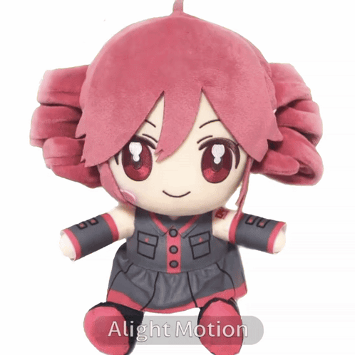 Stuffed Doll With Red Hair Alight Motion