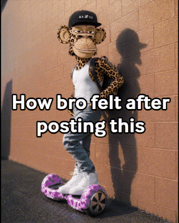 Stuffed Monkey On Hover Board How Bro Felt GIF