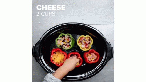 Stuffed Recipe Bell Peppers GIF