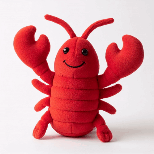Stuffed Red Lobster Smiling