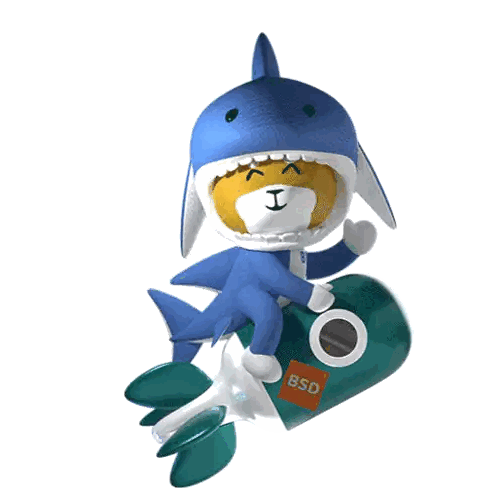 Stuffed Shark Costume Animal Riding Rocket