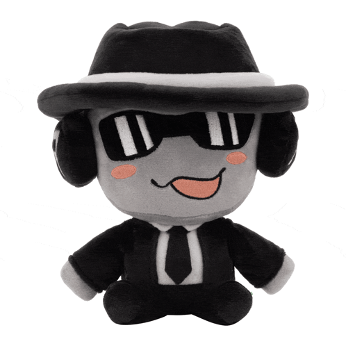 Stuffed Toy Man in Suit and Tie